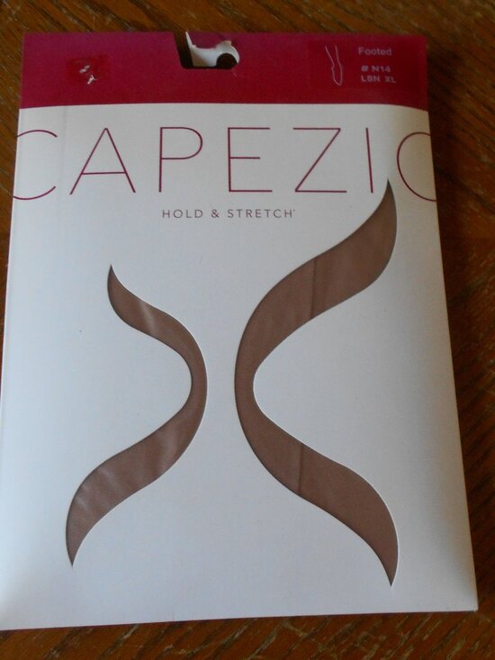 Capezio Accessories - Stirrup Tights - Tan or Black-  Lg  XLg  XXLg NWT